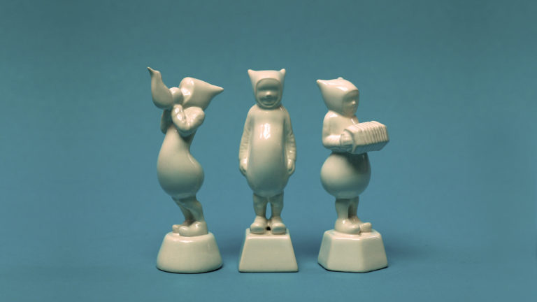 TROUBADOUR A Set of Ceramic Figures